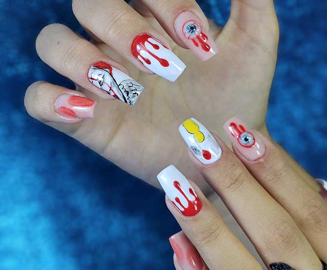 Uñas Acrigel relleno tamaño 3-6