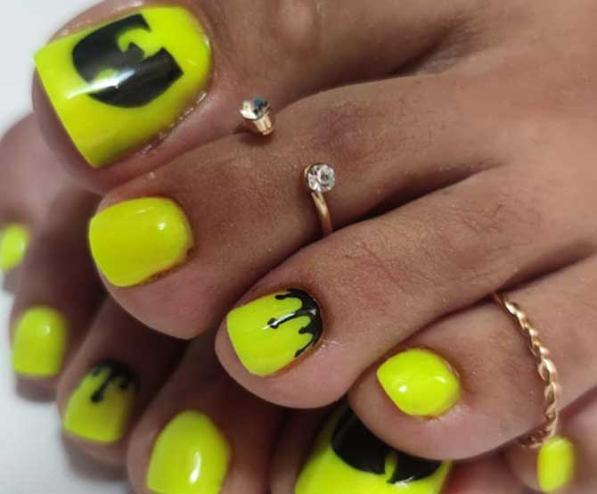 Uñas del pie acripié con acrigel en Vecindario